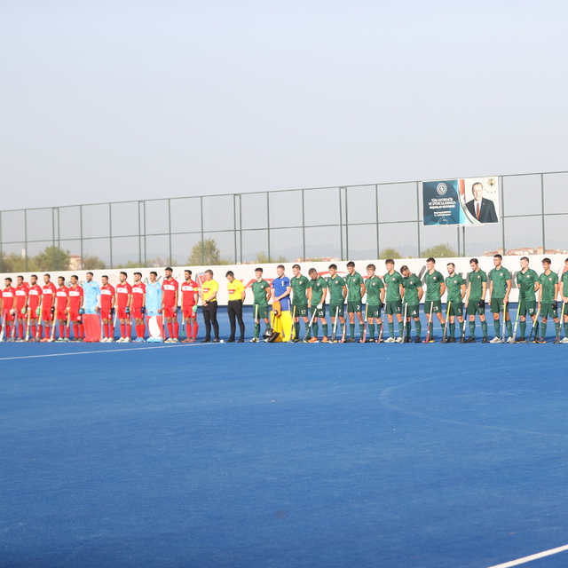 Açık Alan Hokeyi Erkekler Avrupa Şampiyonası 3, Kırklareli'nde devam ediyor