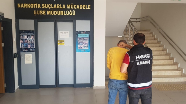 Kahramanmaraş'ta uyuşturucu operasyonunda 1 zanlı tutuklandı