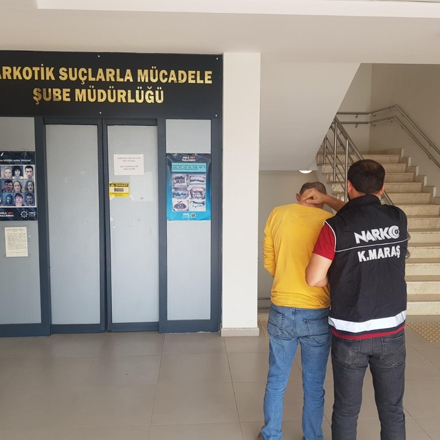 Kahramanmaraş'ta uyuşturucu operasyonunda 1 zanlı tutuklandı