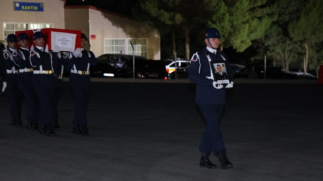 Şırnak'ta şehit olan Jandarma Uzman Çavuş Mehmet Ali Yıldırım için tören düzenlendi