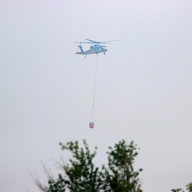Bursa'nın Orhaneli-Harmancık hattındaki orman yangınına müdahale 4. gününde...