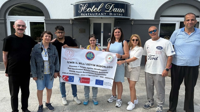 Özel bireyler ilk kez Erasmus'a katıldı