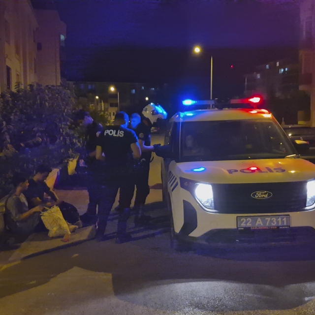 Edirne'de 5 düzensiz göçmen yakalandı