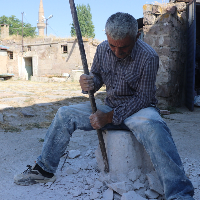 Yoğurda lezzet veren 'dorak taşı' kültürü Mimar Sinan'ın memleketinde yaşat...