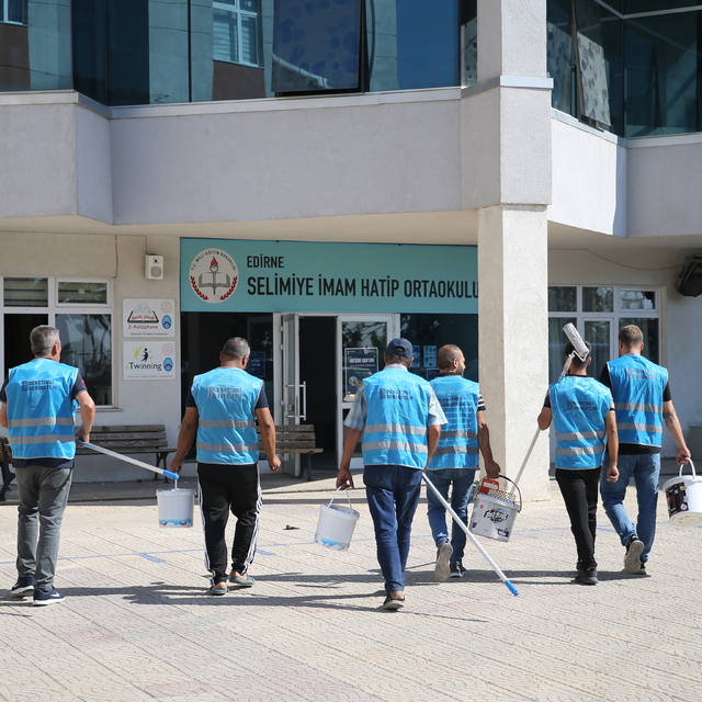 Edirne'de denetimli serbestlik yükümlüleri meslek öğrenip kamu yararı için...