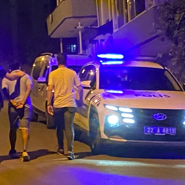 Edirne'de kız arkadaşını darbeden şüpheli gözaltına alındı