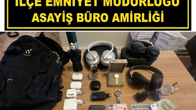 Serik'te hırsızlık yaptığı belirlenen zanlı tutuklandı