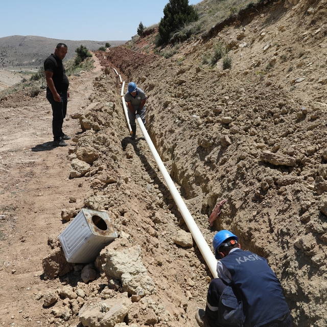 Büyükşehir Belediyesi, Sarız'a 5 milyon 742 bin liralık içme suyu yatırımı...
