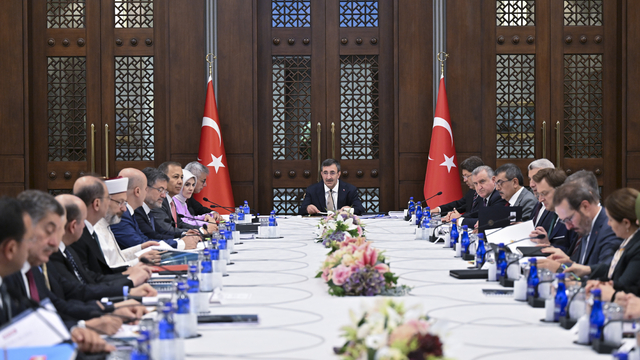 Cumhurbaşkanı Yardımcısı Yılmaz, Bağımlılıkla Mücadele Yüksek Kurulu Toplantısı'nda konuştu: