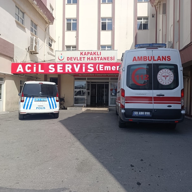 Tekirdağ'da kızının arkadaşının yumruklu saldırına uğrayan baba ağır yarala...