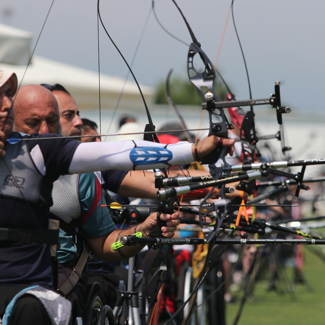 Para Okçuluk Türkiye Kupası'nın 3. ayağı Samsun'da yapıldı