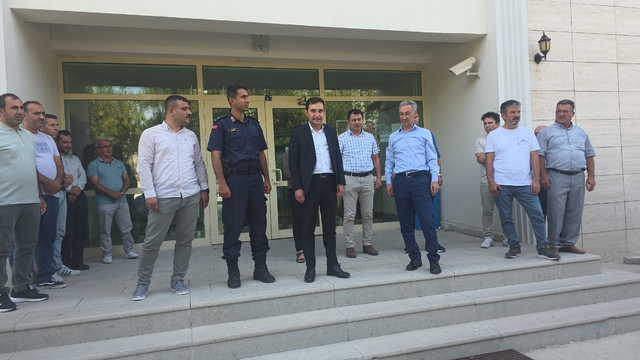 Eskil Kaymakamı Fuat Yurddaş ilçeye veda etti