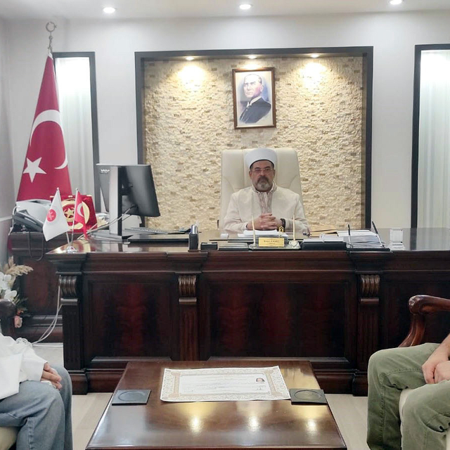 Çekya vatandaşı kadın Batman'da Müslüman oldu