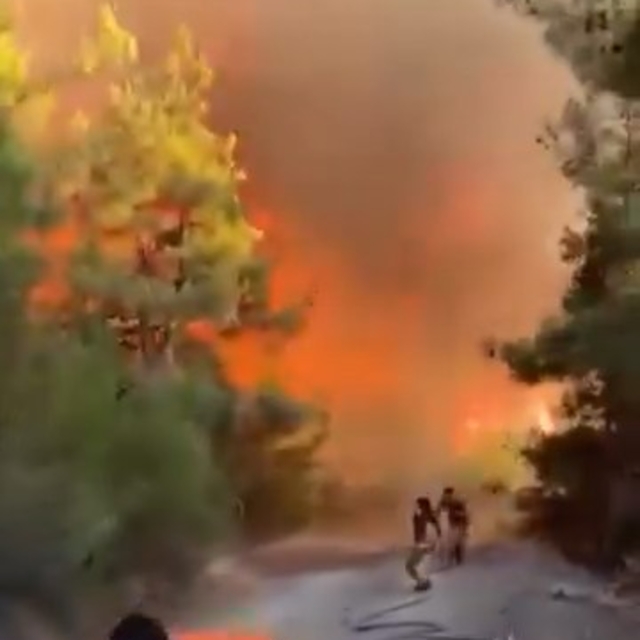 Bursa'daki orman yangını 4'üncü gününde; yanan alanlar dronla görüntülendi...