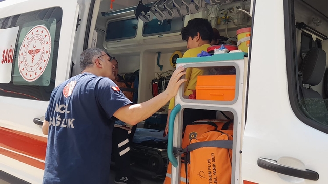 Konya'da apartmanda çıkan yangın söndürüldü