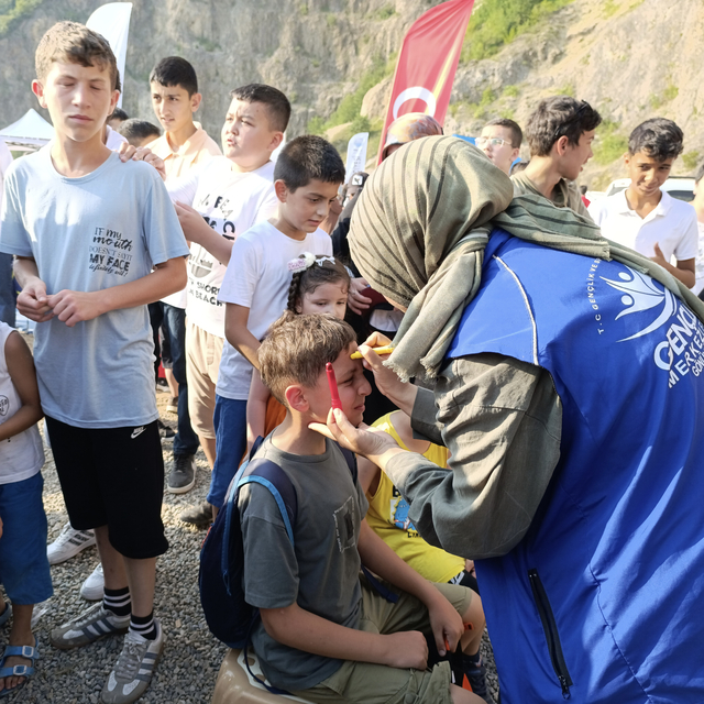 Giresun'da büyük aile pikniği etkinliği düzenlendi