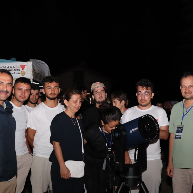 Kahramanmaraş'ta "Astronomi Gözlem Şenliği" düzenlendi