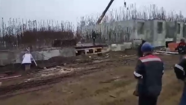 Bartınlı inşaat işçileri, Rusya'da deprem anını görüntüledi