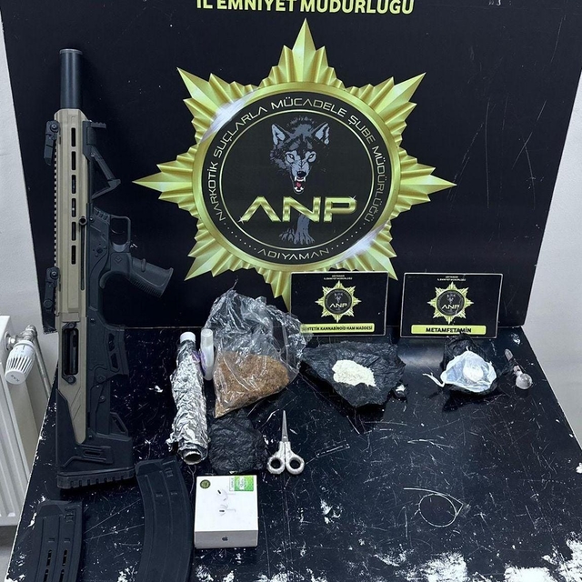 Adıyaman'da uyuşturucu operasyonunda bir şüpheli tutuklandı