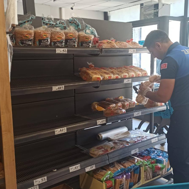 Doğanşehir'de market ve fırınlar denetlendi