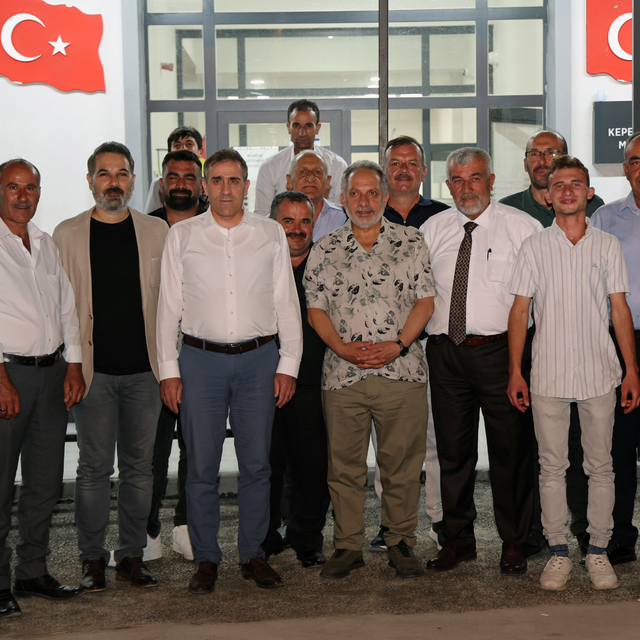 Başkan Yalçın muhtarlarla bir araya geldi