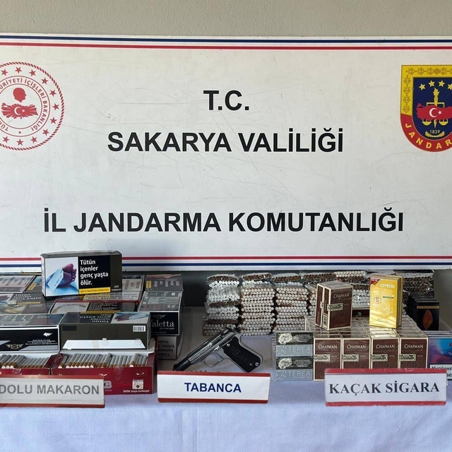Sakarya'da kaçakçılık operasyonunda 1 zanlı gözaltına alındı