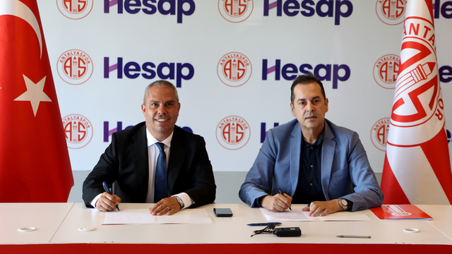 Antalyaspor'un isim sponsoru Hesap.com oldu