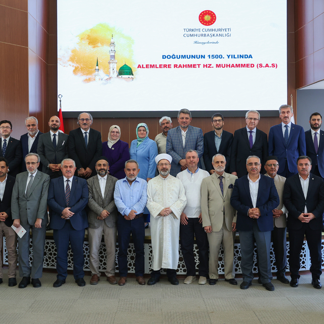 Diyanet İşleri Başkanı Erbaş, "1500. Mevlid-i Nebi Yılı STK Temsilcileri İs...