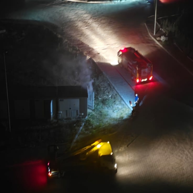 Nevşehir'de trafodaki patlama korkuttu