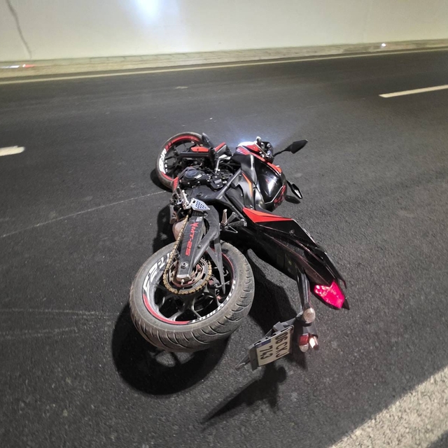 Giresun'da, tünelde devrilen motosikletteki 2 kişi öldü