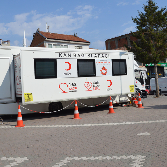 Havza'da kan bağışı çalışması yapıldı