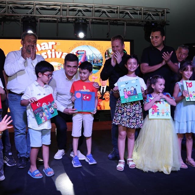 Gülnar'da düzenlenen "Çocuk Festivali" sona erdi