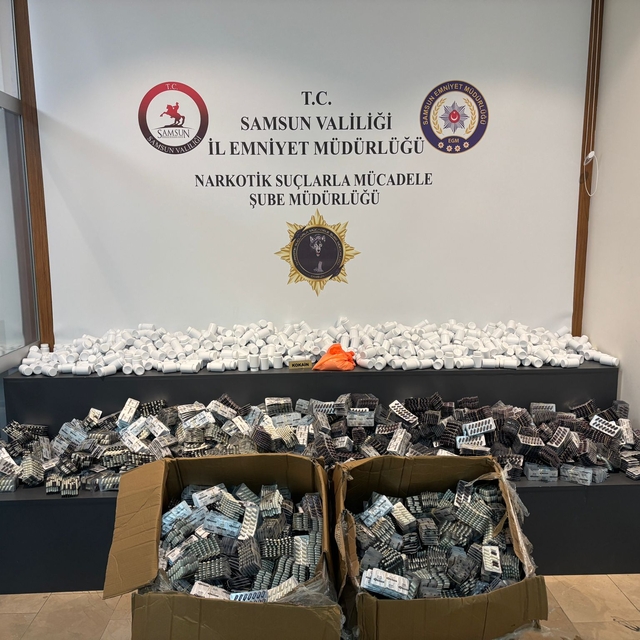 Samsun'da uyuşturucu operasyonu; 1 gözaltı