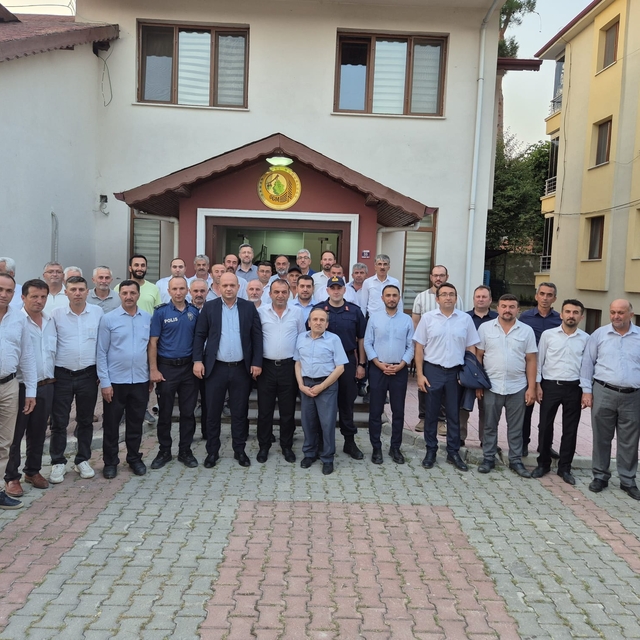 Hanönü Kaymakamı Ceyhun Denli'ye veda yemeği düzenlendi