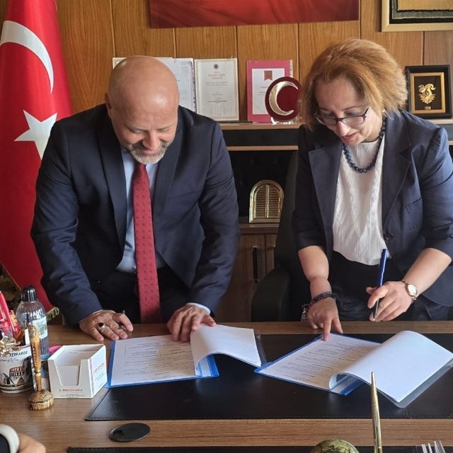 Alman otomobil firmasından Erzurum'daki Teknik Bilimler Meslek Yüksekokulu'...