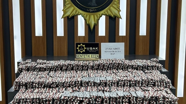 Uşak'ta uyuşturucu operasyonunda yakalanan şüpheli tutuklandı