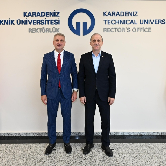 Cumhurbaşkanı Başdanışmanı Saral, KTÜ Rektörü Prof. Dr. Çuvalcı'yı ziyaret...