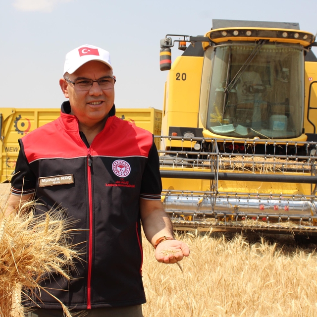 Ağrı'da 280 bin ton buğday, 160 bin don arpa rekoltesi bekleniyor