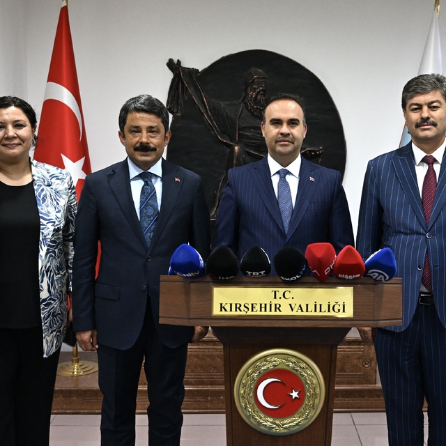 Sanayi ve Teknoloji Bakanı Kacır, Kırşehir'de konuştu: