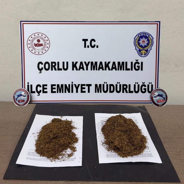 Tekirdağ'da uyuşturucu operasyonunda 2 şüpheli tutuklandı