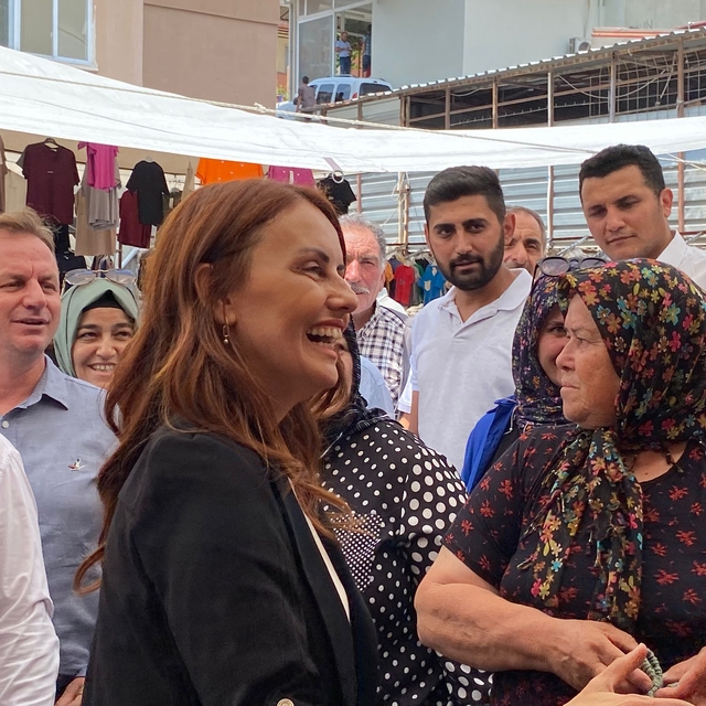 AK Parti Mersin Milletvekili Söylemez, Gülnar'da vatandaşlarla buluştu