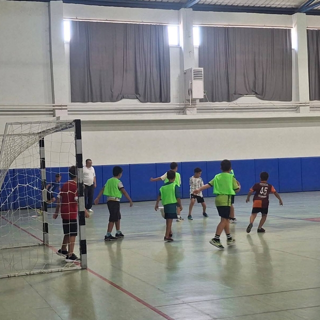 Cide ilçesinde Kur'an kurslarına yönelik futsal turnuvası düzenlendi