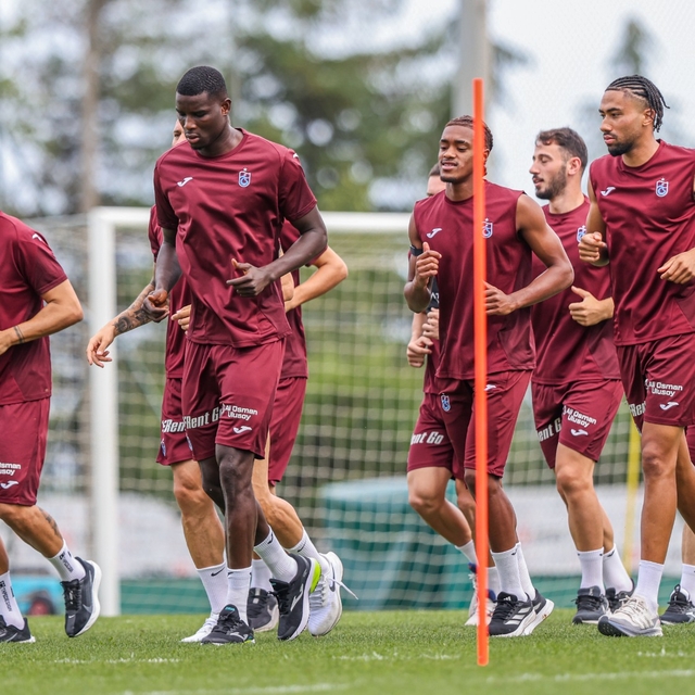 Trabzonspor'da taktik çalıştı