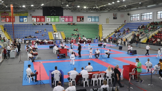 Karadeniz ve Hazar Ülkeleri Karate Şampiyonası, Rize'de başladı
