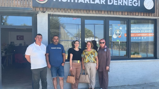 Mudanya'da "2025 Aile Yılı" kapsamında muhtarlarla işbirliği toplantısı yapıldı