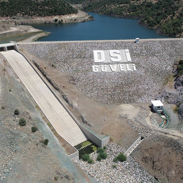 Güveli Barajı'ndaki sulama projesi yüzde 98 tamamlandı