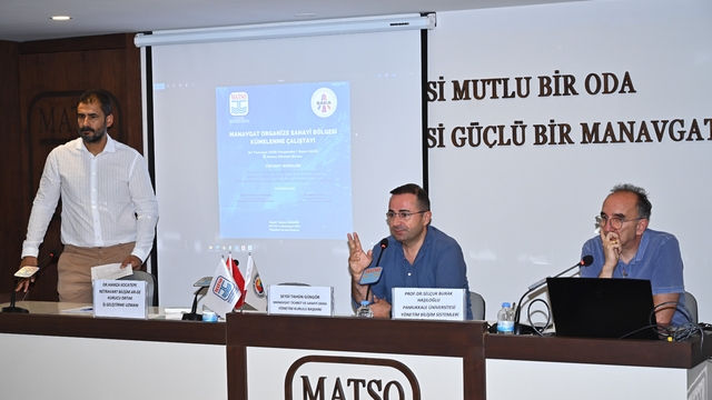 Manavgat OSB Kümelenme Çalıştayı düzenlendi