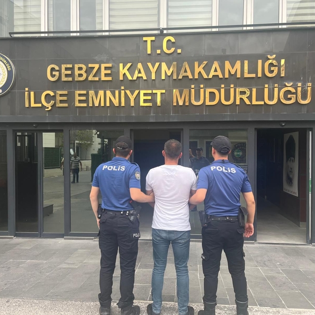 Kocaeli'de 13 yıl 6 ay kesinleşmiş hapis cezası bulunan hükümlü yakalandı