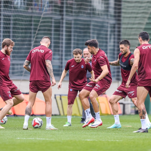 Trabzonspor'da yeni sezon hazırlıkları sürüyor