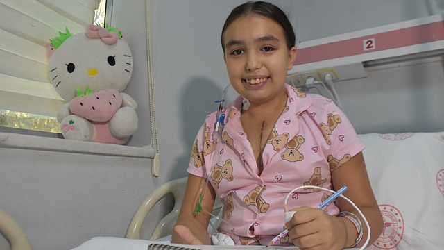 Kalp kapağı nakliyle sağlığına kavuşan Masal: Ben de doktor olmak istiyorum